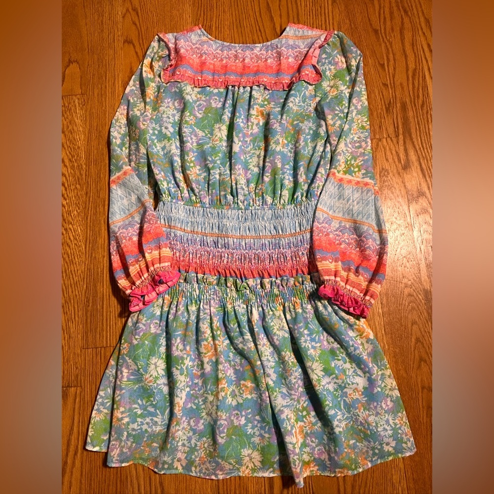 Current Air Fairy Tale Bohemian Floral Patchwork Boho Festival‎ Dress - Picture 11 of 11